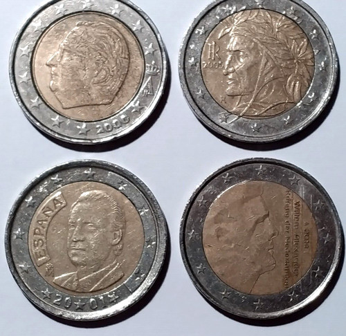 Euro coins popular - 2-euro, coins,